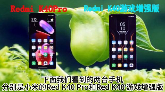 REDMI K40 PRO和K40游戏增强版显示效果哪个好