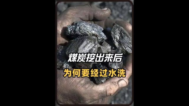 为何煤炭挖出来后,一定要经过水洗才能用?不洗会怎么样?#奇闻趣事#科普一下#矿山#煤矿#污染 2