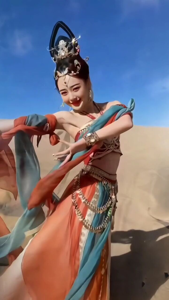 民族舞蹈舞出民族特色 #敦煌飞天 #民族风
