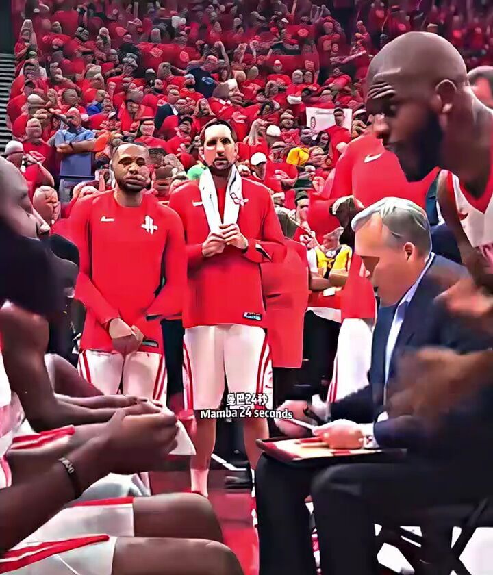 火箭 #nba #篮球赛事 #克里斯·保罗 #篮球赛场花絮 #詹姆斯-哈登