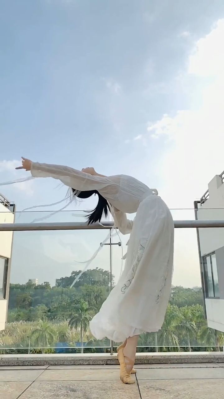 左手捻着花 右手舞着剑