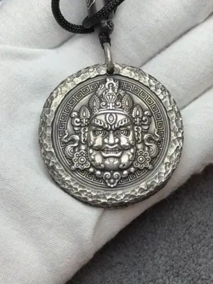 黄财神吊坠做旧款#黄财神吊坠 #手工diy #纯手工打造