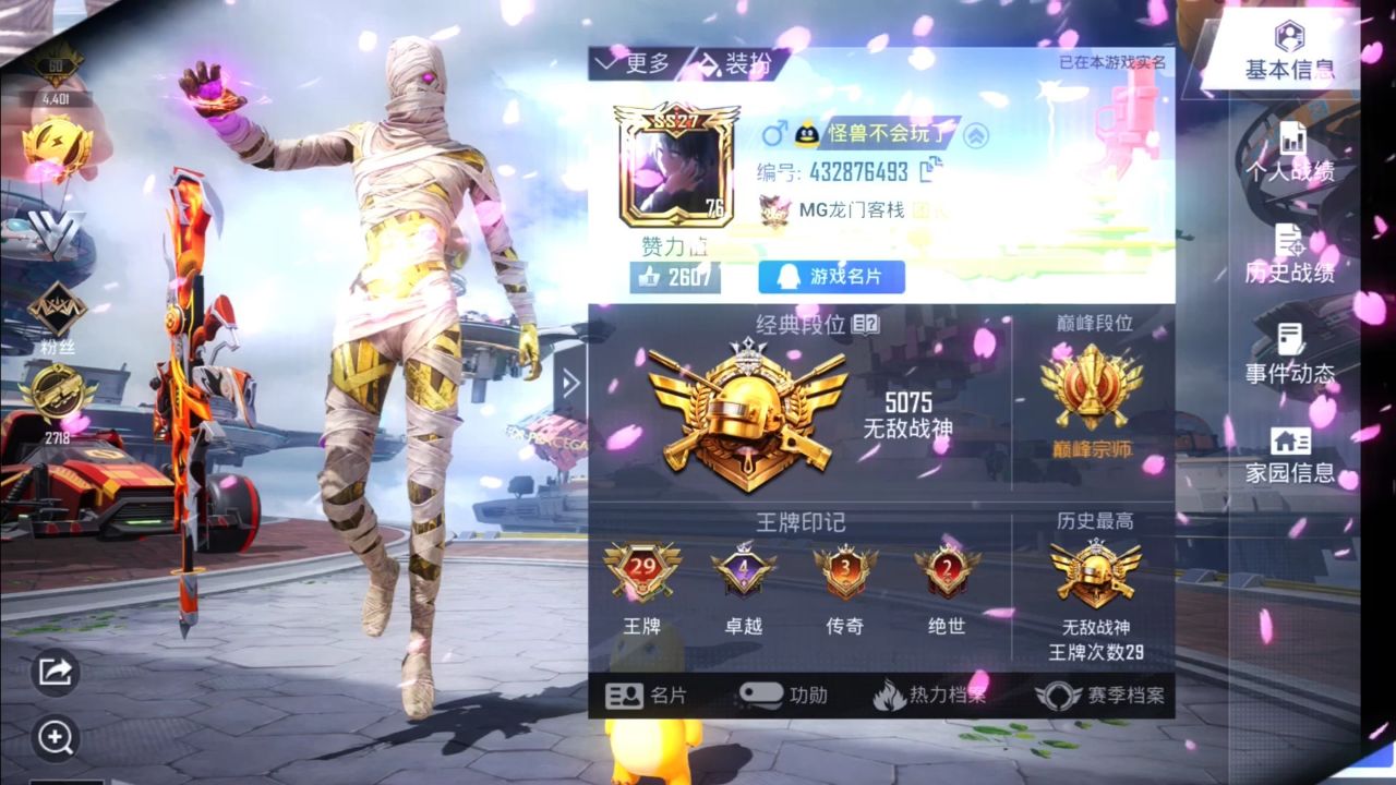 和平精英无敌战神