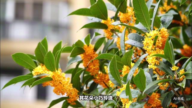 桂花:金秋的花香盛宴