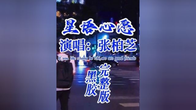 张柏芝一首《星语心愿》,深情动听,唱出了无奈但又坚定的心 #番茄畅听 #好听的音乐总是触动人的心灵 #热门音乐 #老歌推荐 #一首非常好听的歌送给大家