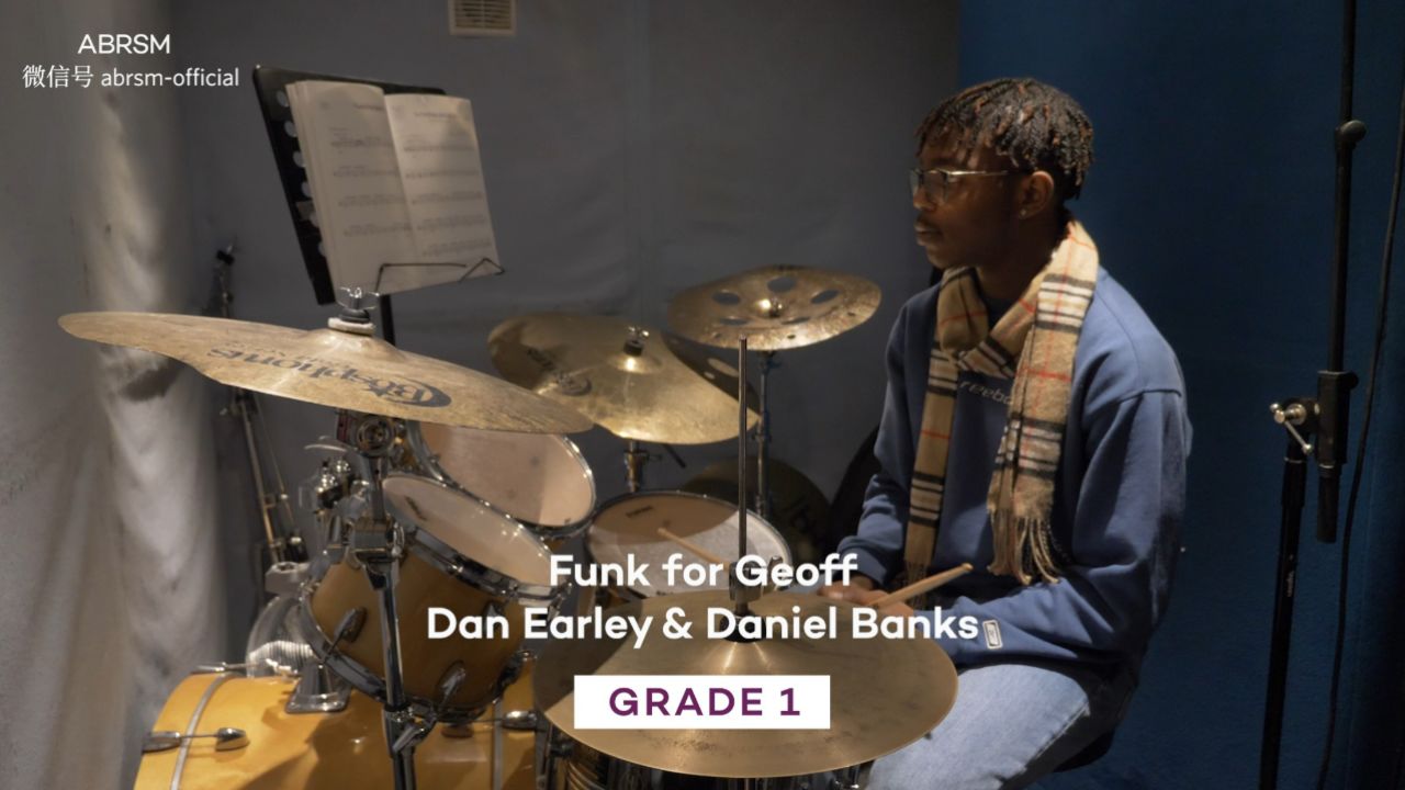 架子鼓1级曲目funk for geoff