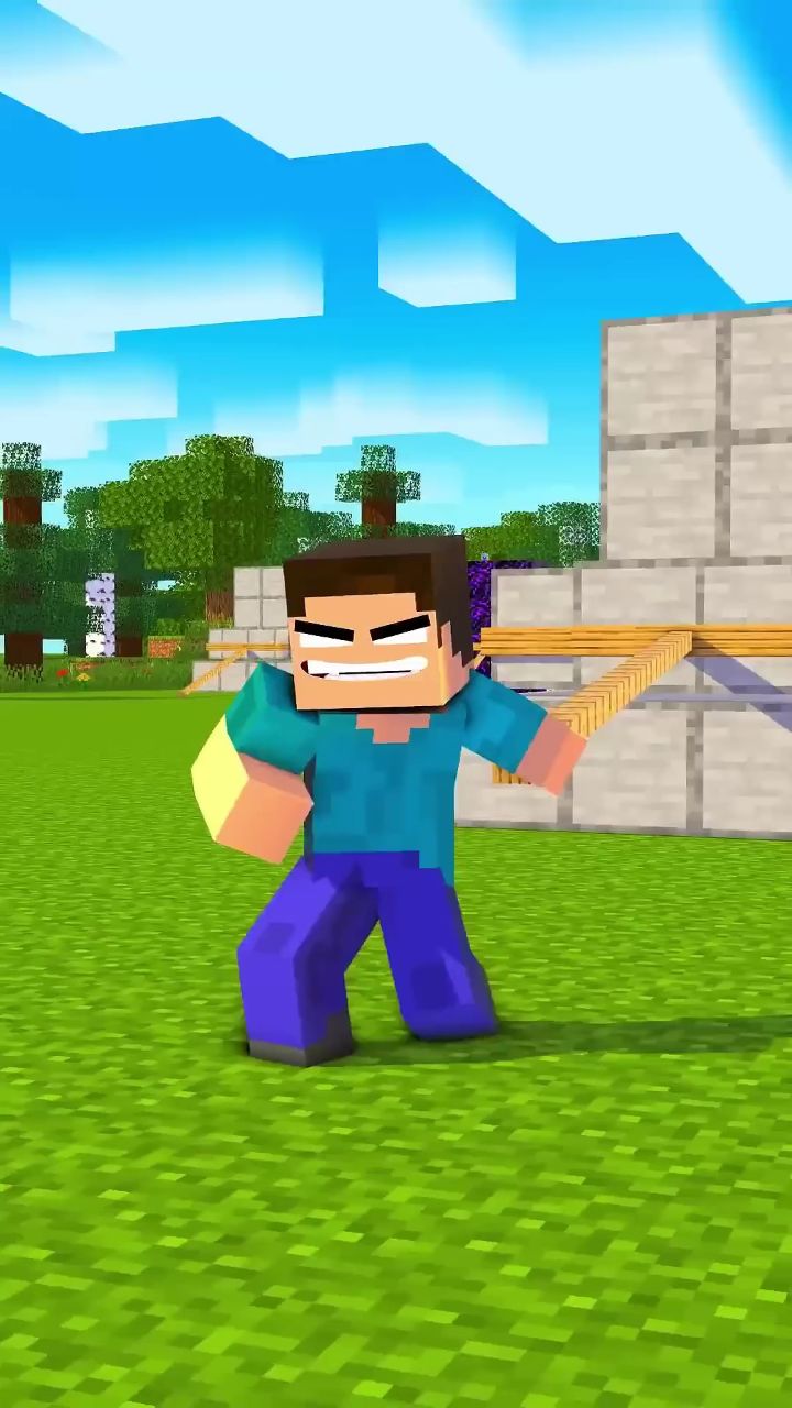 我的世界:him拖不动重物被嘲笑了,快来帮帮他!