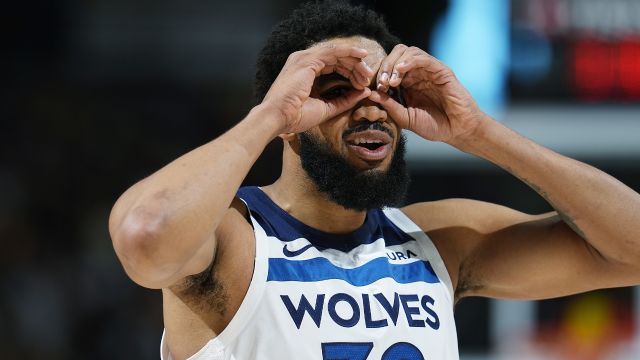 唐斯vs掘金集锦 13中8稳定发挥砍下20分提供火力支援