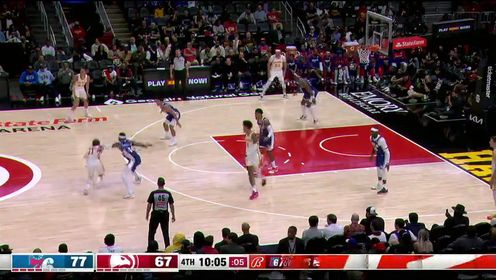 《NBA全场集锦》【回放】NBA季前赛：76人vs老鹰英文原声全场回放