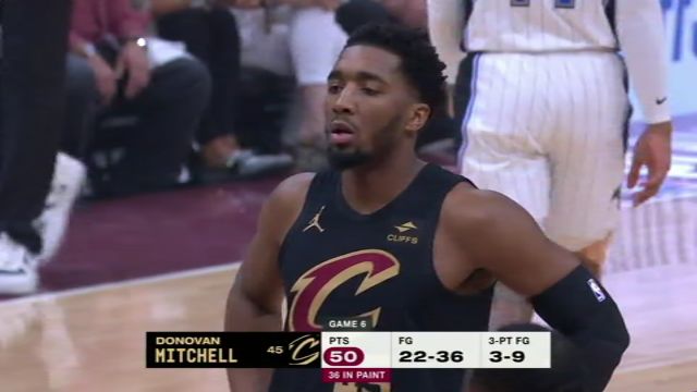 NBA季后赛：魔术vs骑士第1节英文原声回放