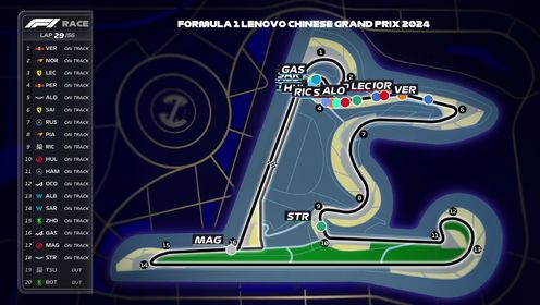纵情F1_2024F1中国大奖赛正赛_【回放】2024F1中国大奖赛正赛车手位置_高清1080P在线观看平台_腾讯视频