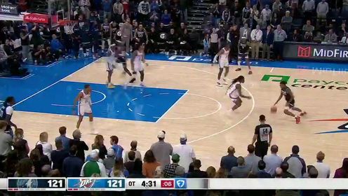 《俄克拉荷马雷霆》【回放】NBA常规赛：森林狼vs雷霆加时赛中文解说回放