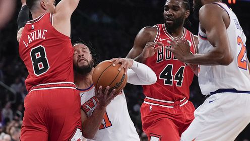 《NBA全场集锦》【球星】布伦森vs公牛集锦 拿下24+8绝杀失手成为遗憾