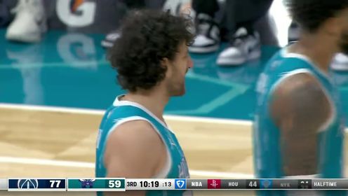 《NBA全场集锦》【回放】奇才vs黄蜂第3节英文原声回放