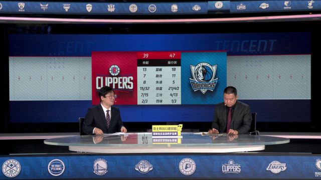 NBA季后赛：快船vs独行侠第2节中文解说回放