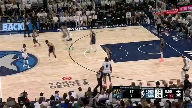 掘金vs森林狼第2节中文解说回放