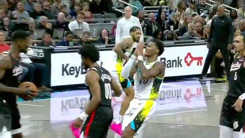 《NBA全场集锦》【回放】开拓者vs步行者第2节英文原声回放