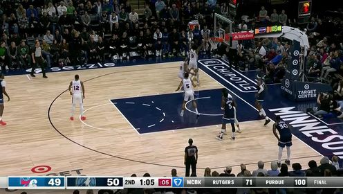 《NBA全场集锦》NBA常规赛：76人vs森林狼第2节英文原声回放