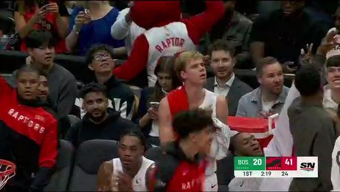 《多伦多猛龙》【回放】NBA季前赛：凯尔特人vs猛龙第1节英文原声回放