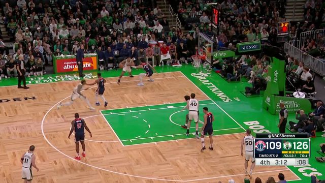 奥莫鲁伊vs凯尔特人集锦 替补轰下26分火力全开难阻失利