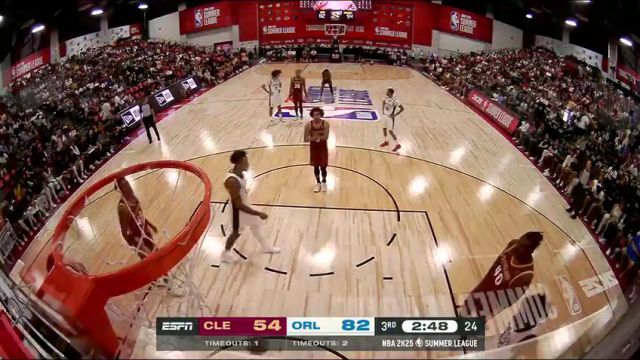 NBA夏季联赛：骑士vs魔术第3节英文原声回放