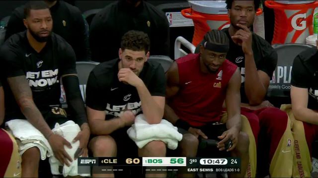 NBA季后赛：骑士vs凯尔特人第3节中文解说回放