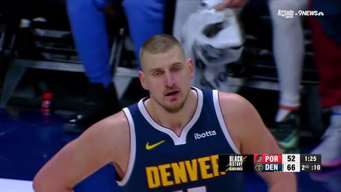 《丹佛掘金》【回放】NBA常规赛：开拓者vs掘金第2节英文原声回放