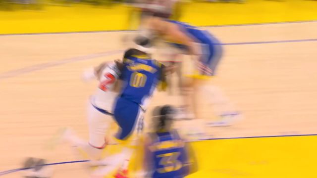 麦克布莱德vs勇士集锦 6记三分得到25分6助攻无力回天