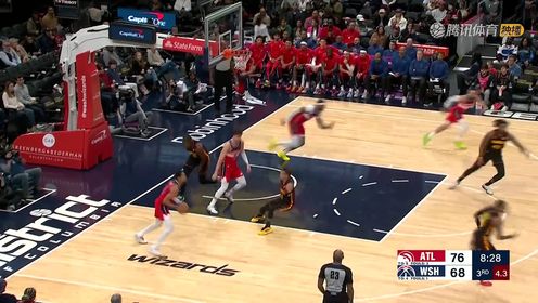 《NBA全场集锦》回顾奇才vs老鹰交手记录 老鹰坐镇主场期待四杀奇才
