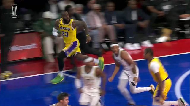 詹姆斯vs步行者集锦 荣膺首届季中锦标赛MVP