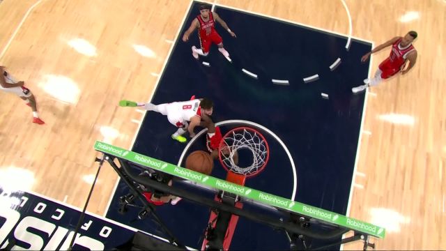 今天是合理普！普尔突破送妙传 阿弗迪亚球到人到上篮命中