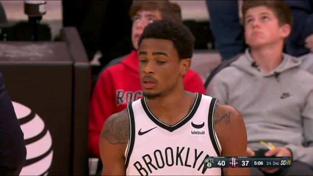 篮网vs火箭第2节中文解说回放