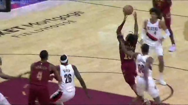 开拓者vs骑士第2节中文解说回放