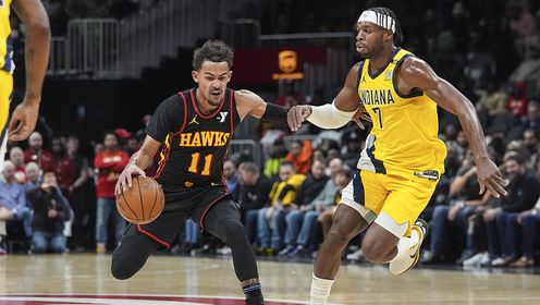 《NBA全场集锦》【球星】特雷杨vs步行者集锦 拿到13分3篮板6助攻2抢断状态不佳