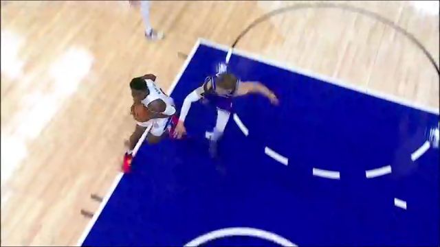 NBA常规赛：活塞vs爵士第1节英文原声回放
