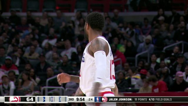 乔治vs老鹰集锦 全场26分 三分球12投4中