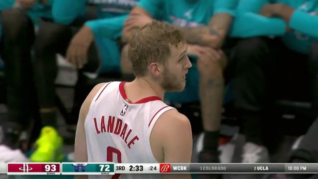 火箭vs黄蜂第3节中文解说回放