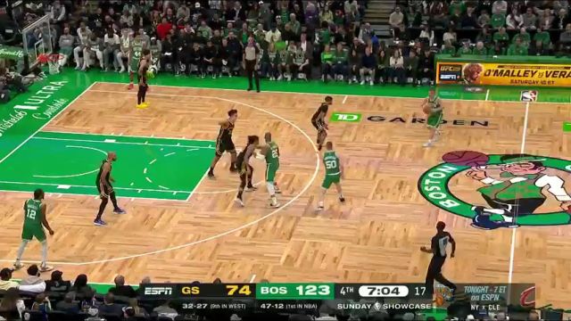 勇士vs凯尔特人第4节中文解说回放