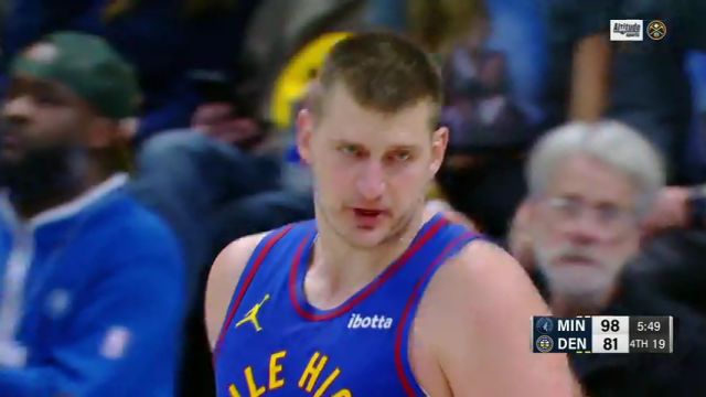 森林狼vs掘金第4节英文原声回放