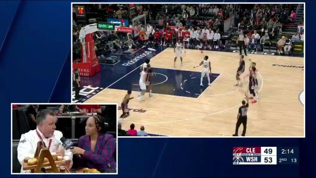 NBA常规赛：骑士vs奇才第2节中文解说回放