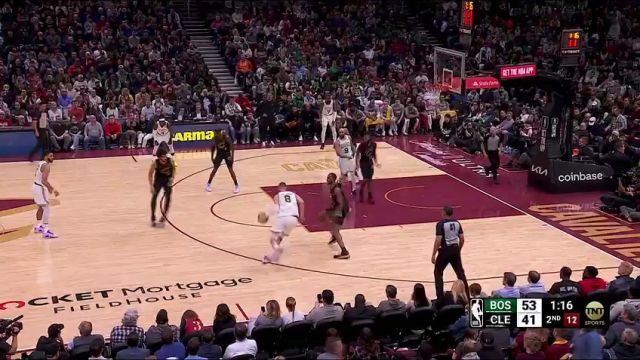 NBA常规赛：凯尔特人vs骑士第2节中文解说回放