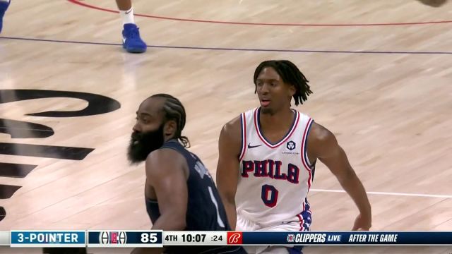 崩的一塌糊涂 快船末节半节被轰出20-4攻击波