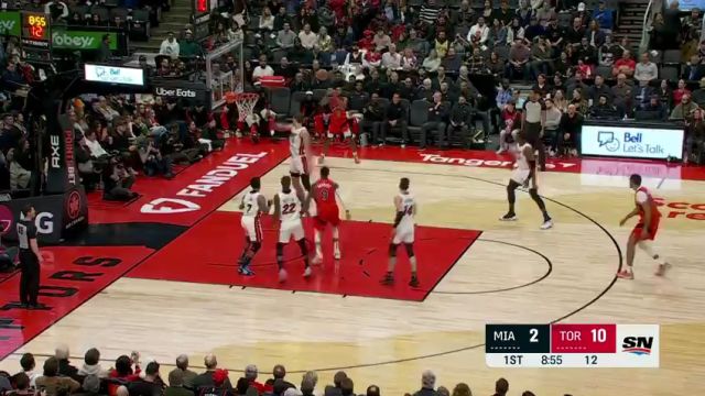 NBA常规赛：热火vs猛龙英文解说全场回放