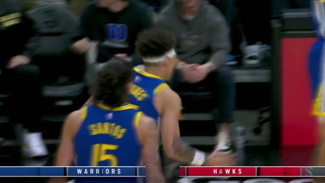 特雷杨撤步大号三分轰进 奎诺内斯半场三分压哨做出极致回应