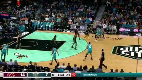 《NBA全场集锦》开场手感早早上线 布里奇斯携手米勒抬手就扔各进三分