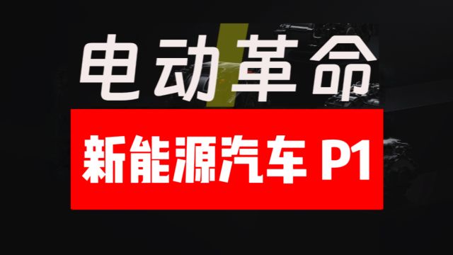 新能源车系列P1(总结800份报告)