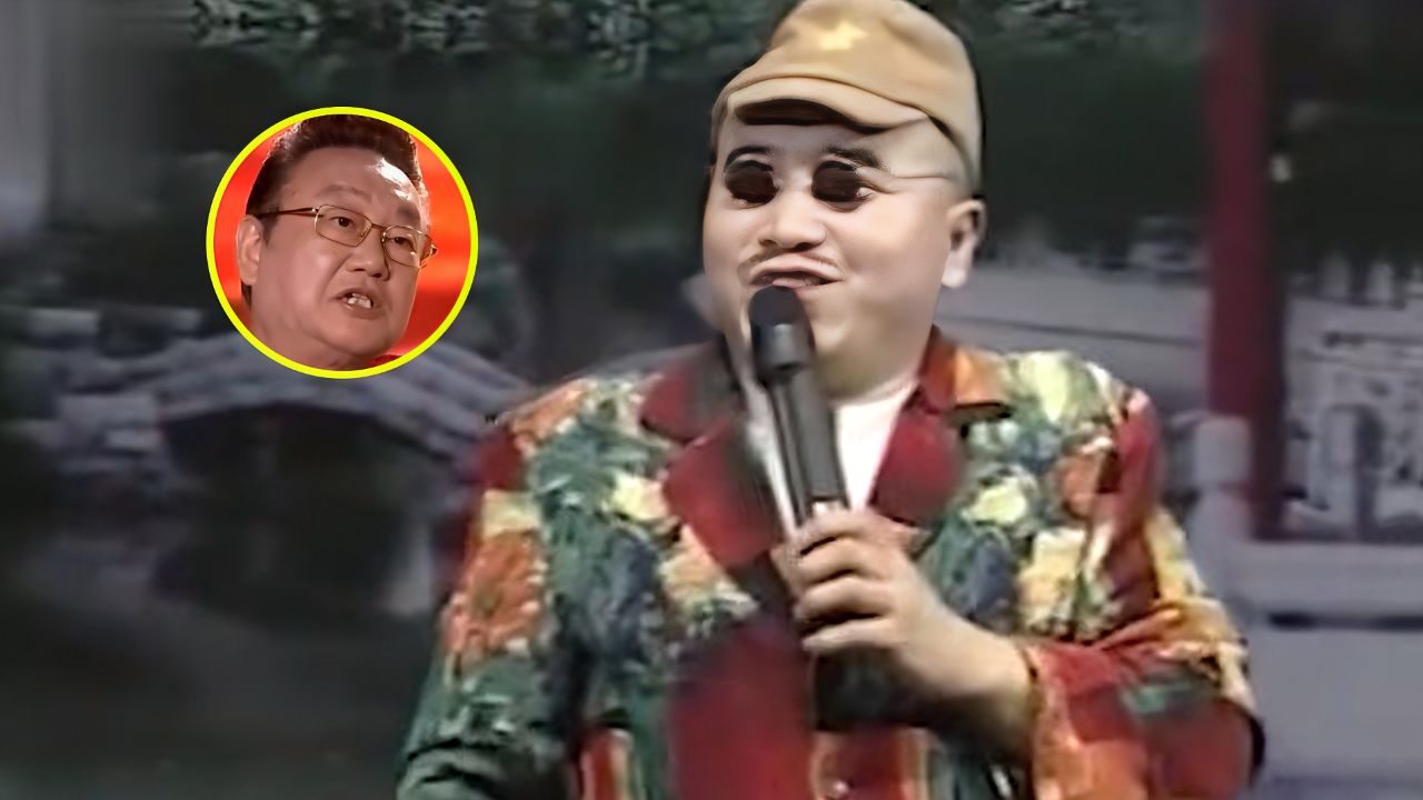 刘能扮演者王小利带日本军帽演唱《北国之春》,实在是有损形象