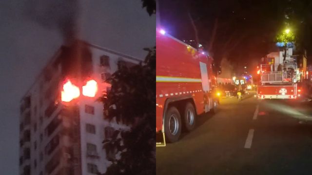 广州天河住宅起火致1人死亡,当地消防:疑似人为纵火