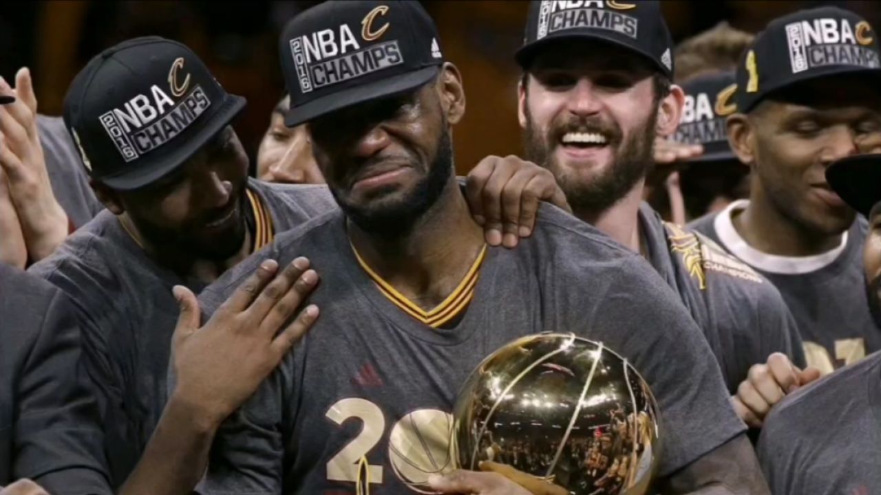 nba历史上最艰难的一座总冠军,16年的詹姆斯有多强?