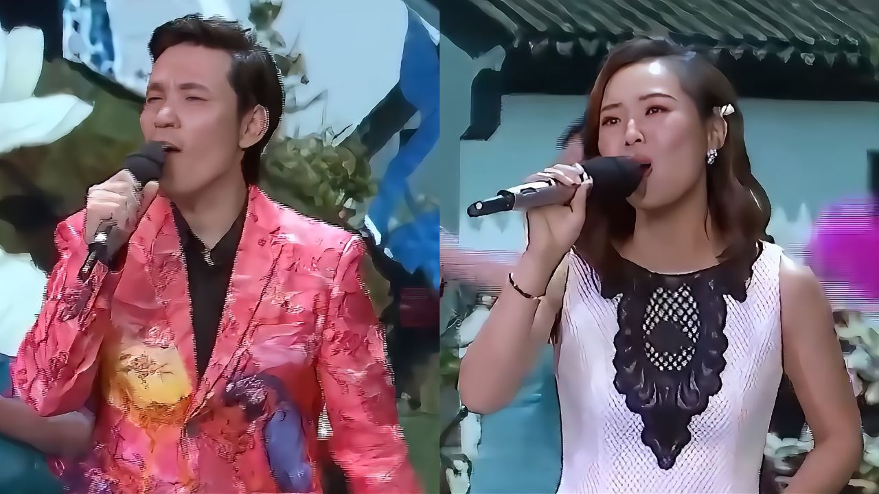 云朵"神秘老公"终于现身,甜蜜合唱《南屏晚钟》,满满的幸福感